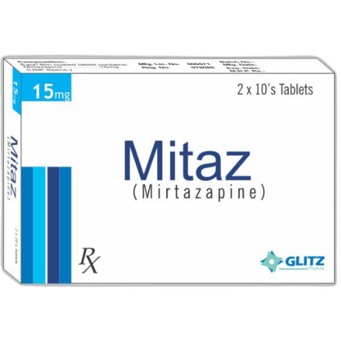 Mitaz 15mg Tablets