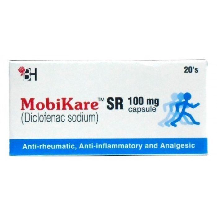 Mobikare Sr 100mg Capsules