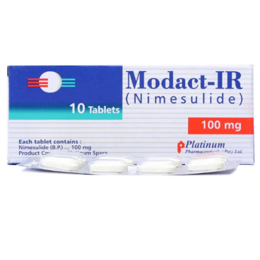 Modact Ir 100mg Tablets