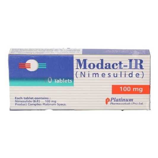 Modact ir 100mg tab 20s