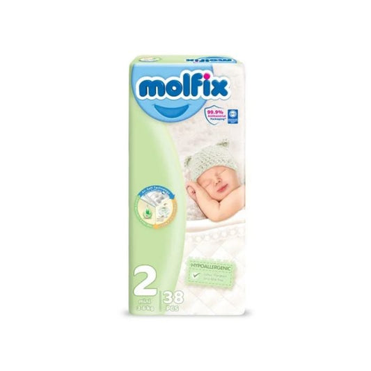 Molfix Baby Diapers 2 Mini 3-6 Kg 38pcs