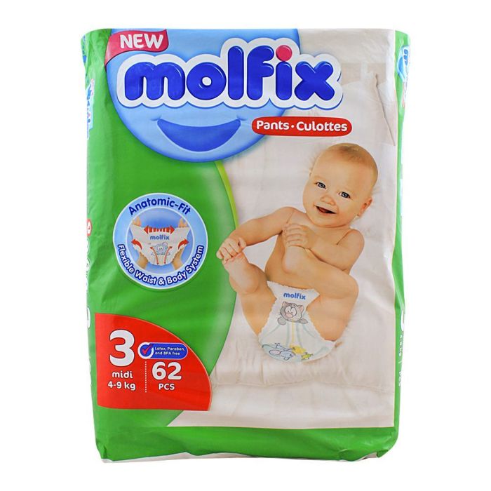 Molfix Pants Culottes Midi 3 62pcs
