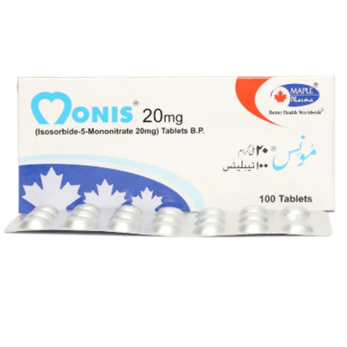 Monis 20mg Tablets 20s