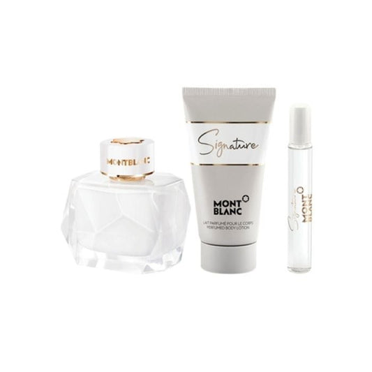 Mont blanc signature women edp gift set 3pcs mb018c15s2
