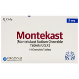 Montekast 5mg chewable tab 14s