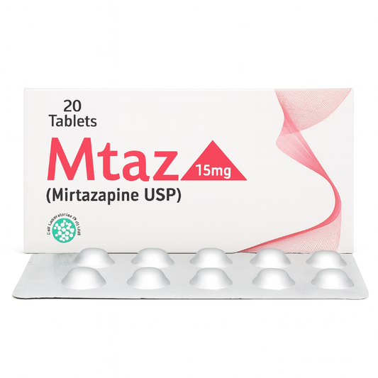 Mtaz 15mg Tablets