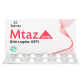 Mtaz 30mg Tablets