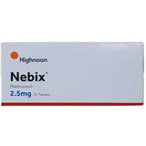Nebix 2.5mg Tablets 20s