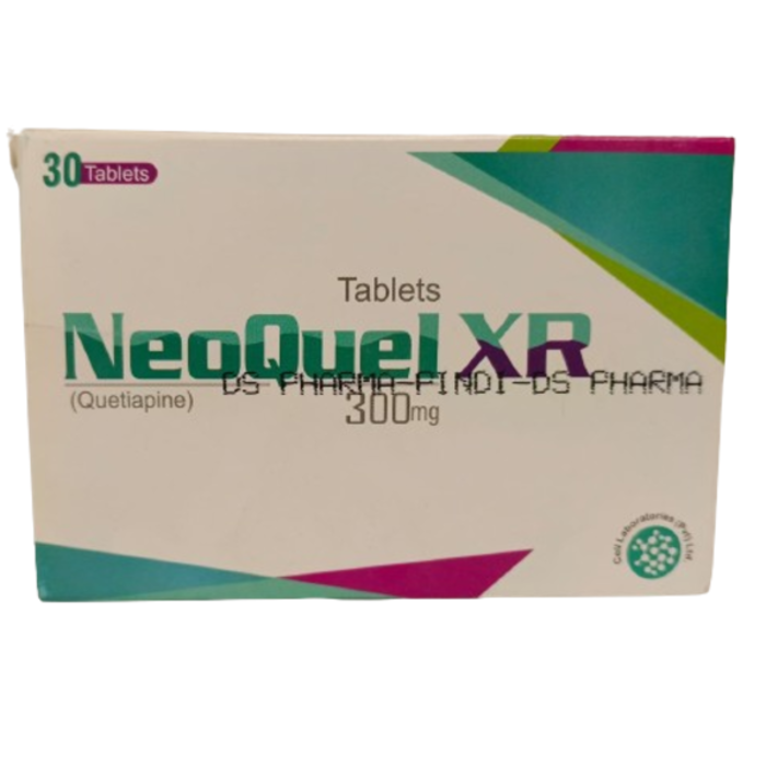 Neoquel Xr 300mg Tablets