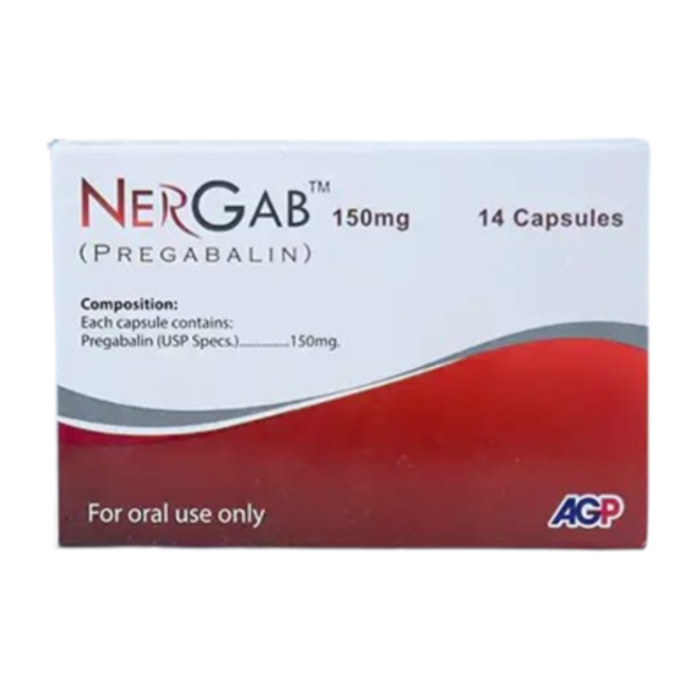 Nergab 150mg Capsules