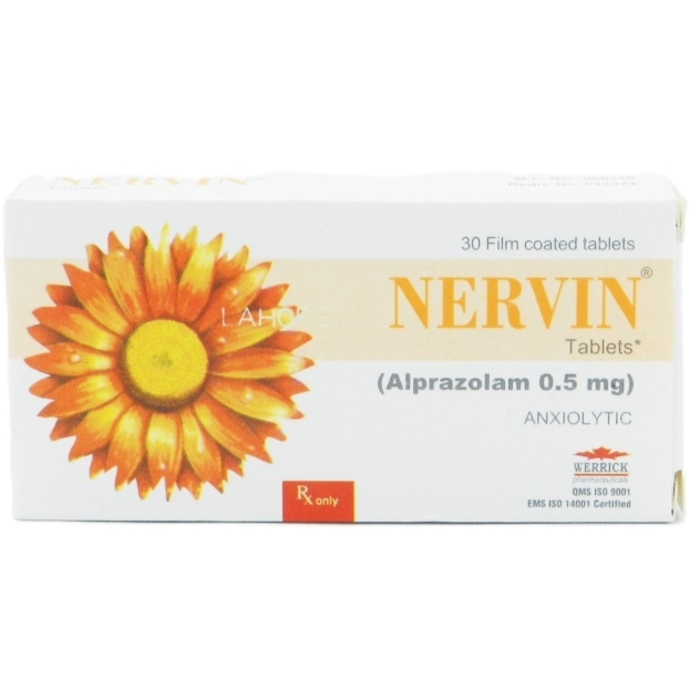 Nervin 0.5mg Tablets