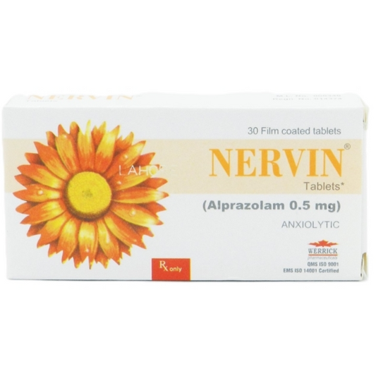 Nervin 0.5mg Tablets
