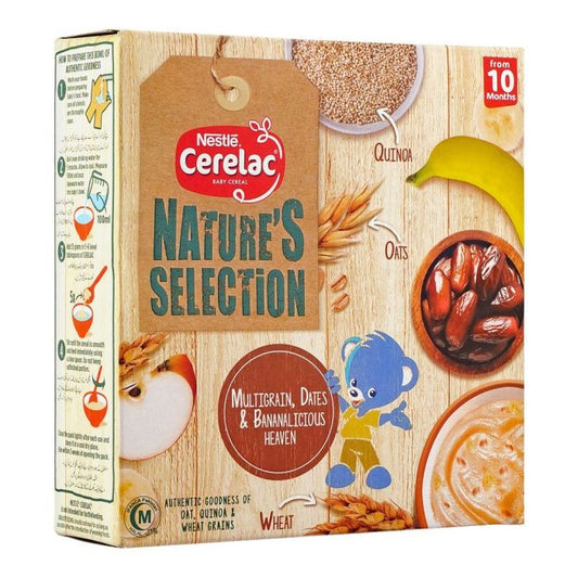 Nestle Cerelac Natures Selection Multigrain Dates 175gm