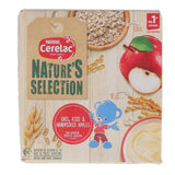 Nestle Cerelac Natures Selection Oats Rice Handpicked Apples 175gm