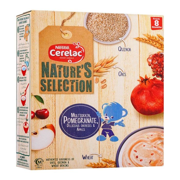 Nestle Cerelac Natures Selection Pomegranate 175gm