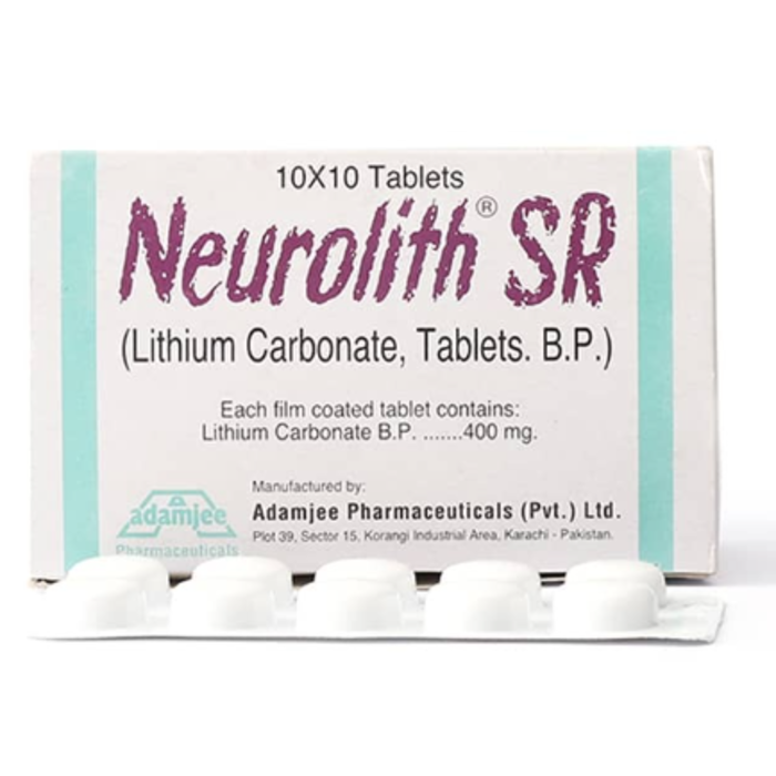 Neurolith Sr 400mg Tablets