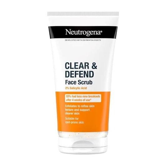 Neutrogena Clear & Defend Scrub 150ml