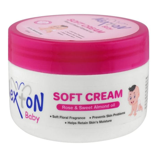 Nexton Baby Soft Cream 150ml Rose & Sweet Almond Oil