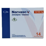 Norvasc V 10mg 160mg Tablets 14s