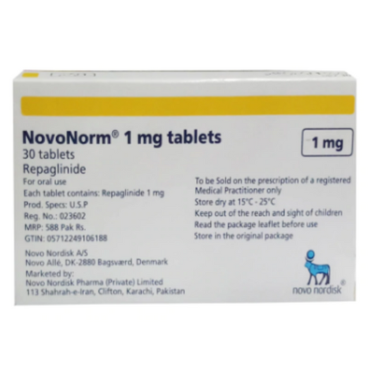 Novonorm 1mg Tablets