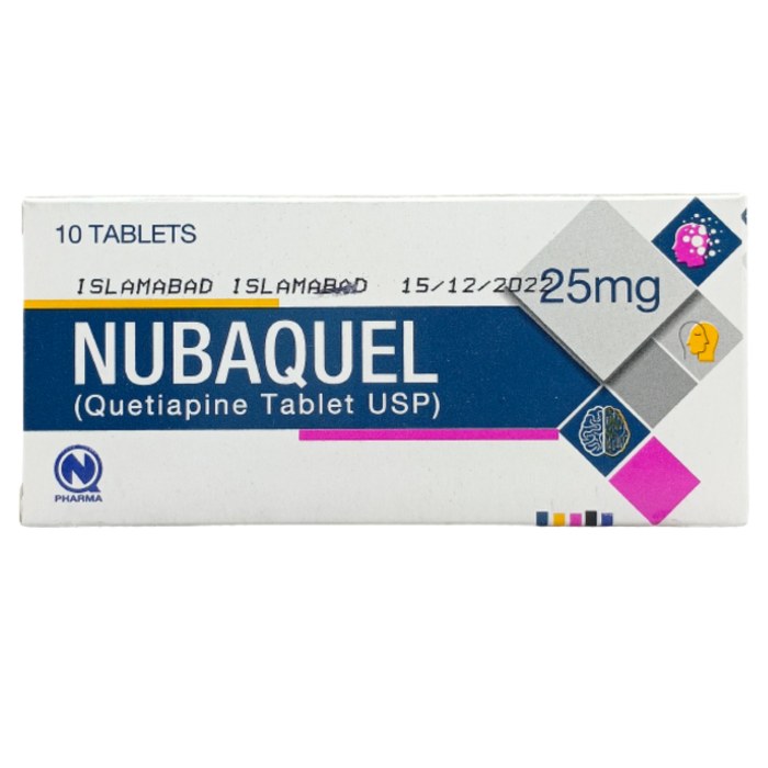 Nubaquel 25mg Tablets 10s