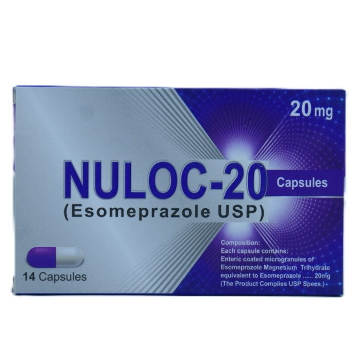 Nuloc 20mg Cap 14s