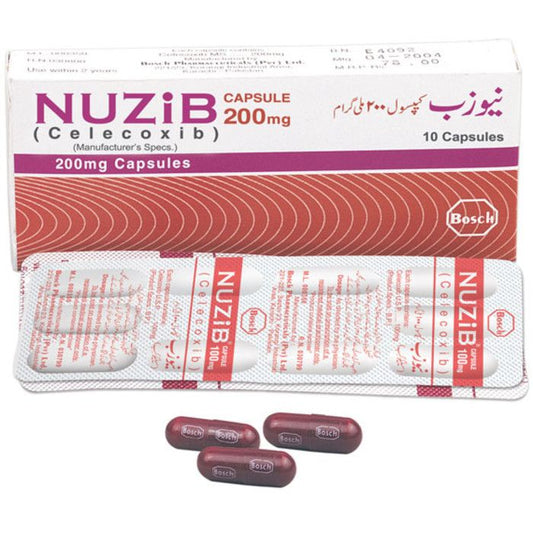 Nuzib 200mg Capsules