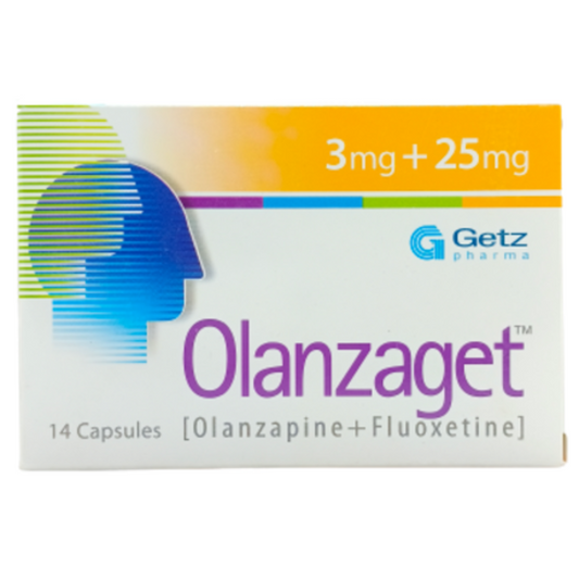 Olanzaget 3mg 25mg Tablets