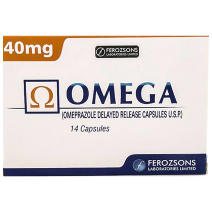 Omega 40mg Capsules