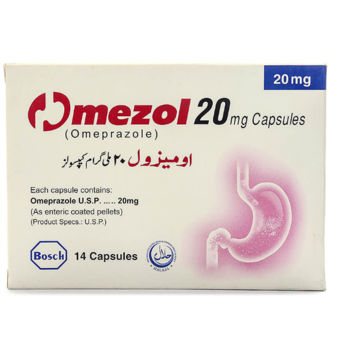 Omezol 20mg Capsules