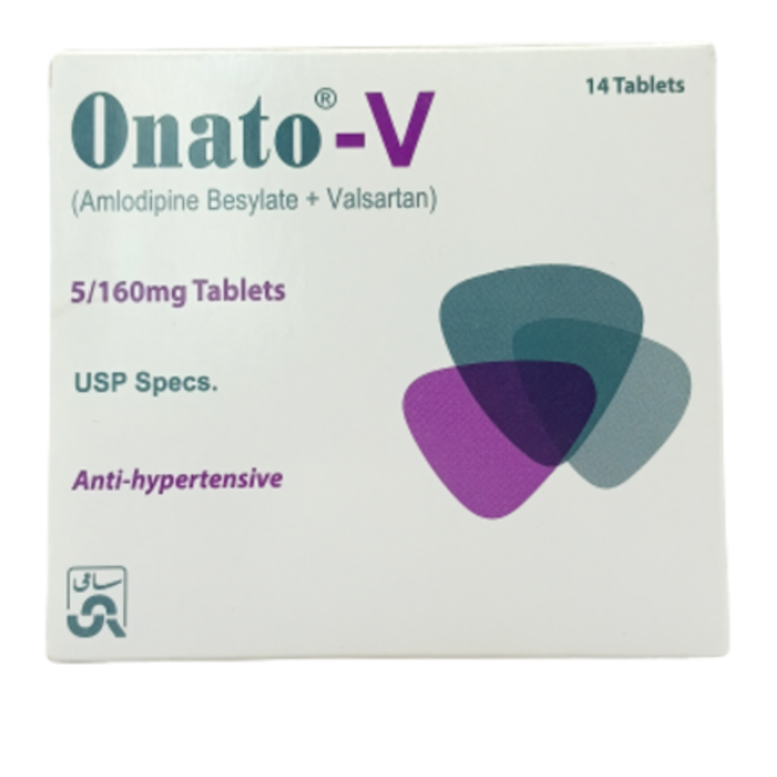 Onato V 5 160mg Tablets 14s