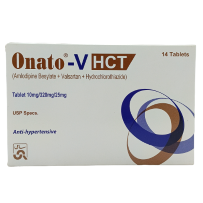 Onato V Hct 10mg 320mg 25mg Tablets