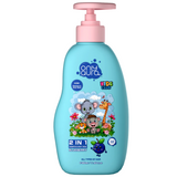 Only aura  blue berry 2in1 kids shampoo 350ml