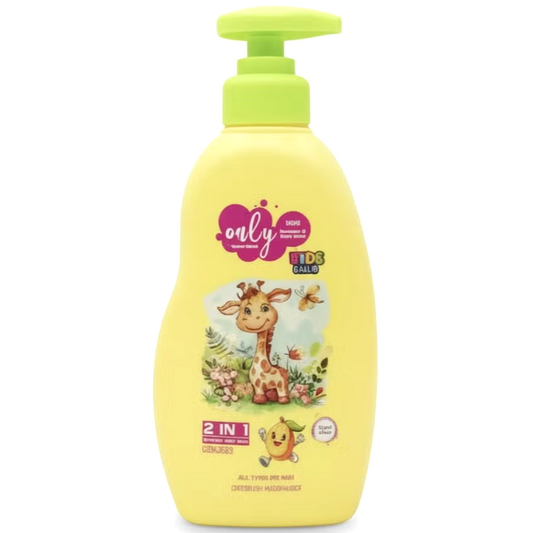 Only aura  mango 2in1 kids shampoo & Body Wash 350ml