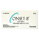 Onset 8mg Tablets