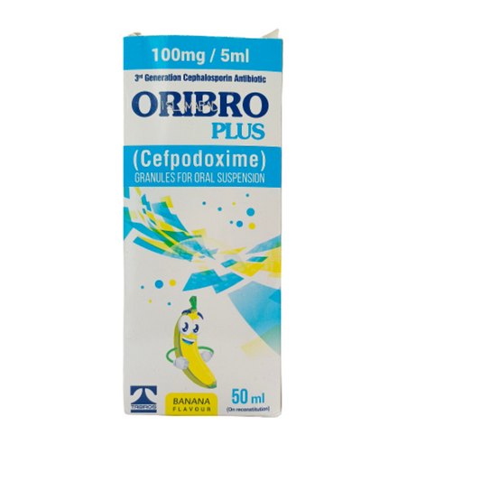 Oribro Plus 100mg 5ml Sus