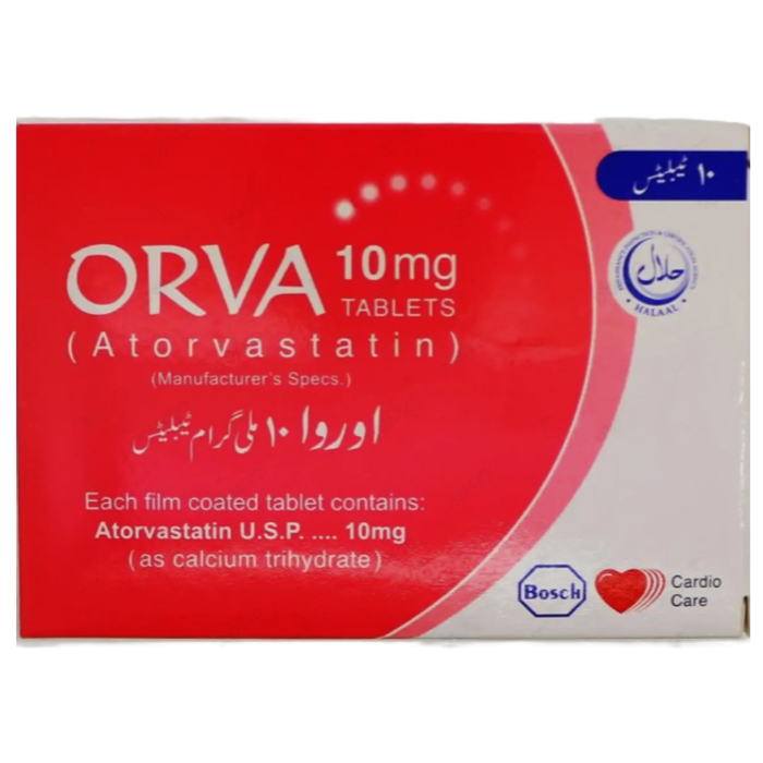 Orva 10mg Tablets 10s
