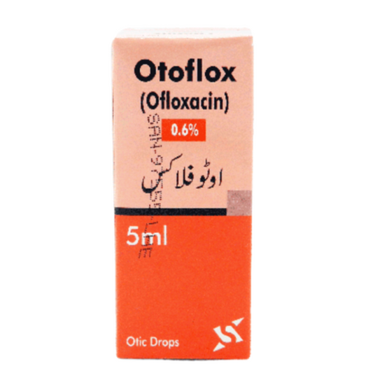 Otoflox 0.6% E Drops 5ml
