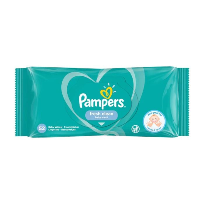 Pampers Baby Fresh Clean Wipes (52pcs)