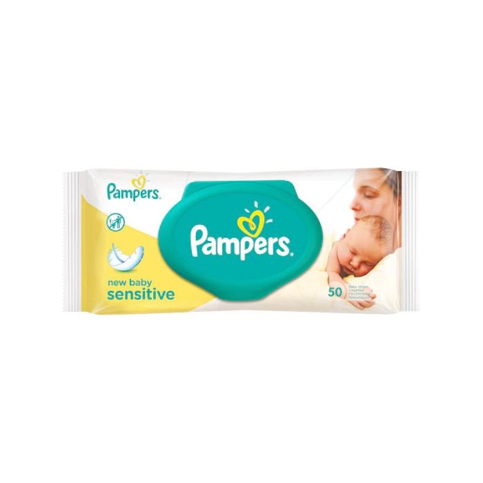 Pampers Wipes Sensitive 50s