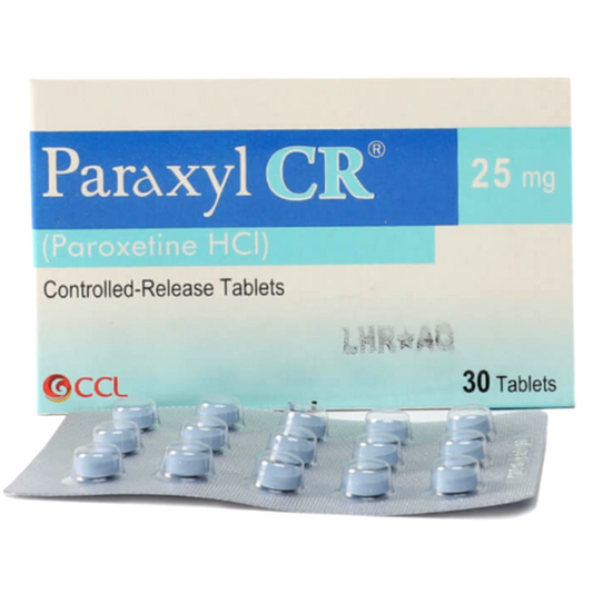 Paraxyl Cr 25mg Tablets