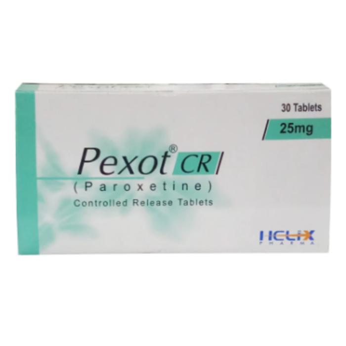 Pexot Cr 25mg Tablets