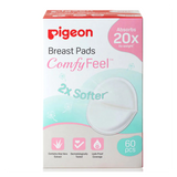 Pigeon Breast Pads 20x Comfy Feel 2x Softer 60pcs