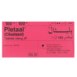 Pletaal 100mg Tablets