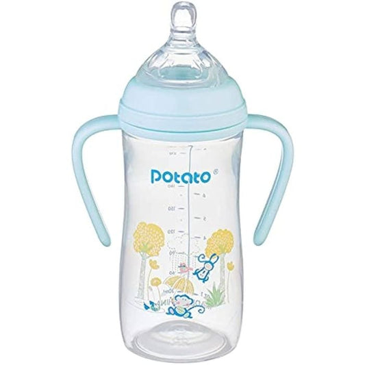 Potato Feeding Bottle Wide Neck With Handle 300ml