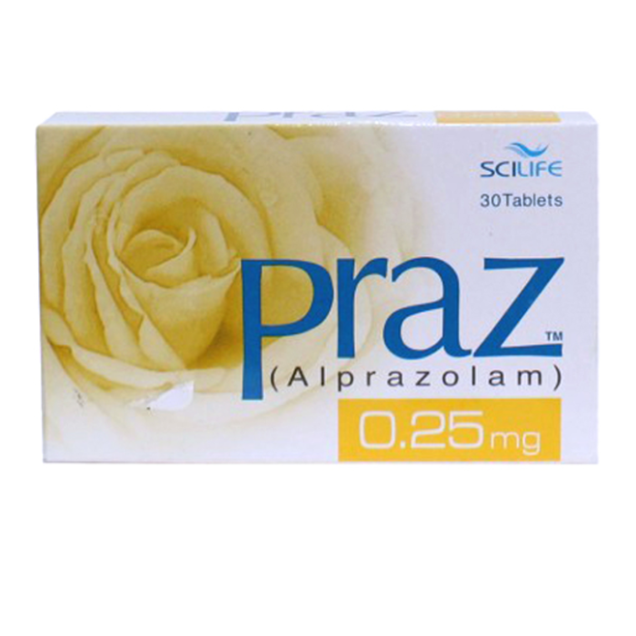 Praz 0.25mg Tablets