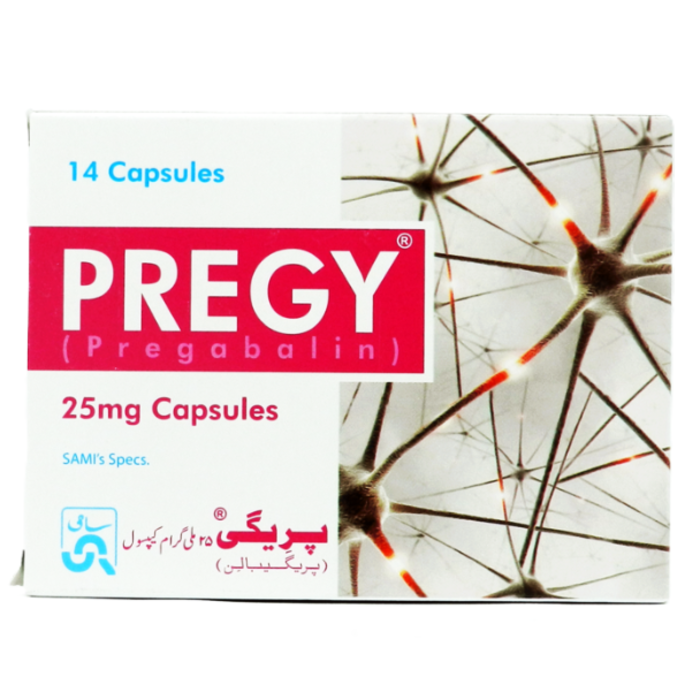 Pregy 25mg Capsules