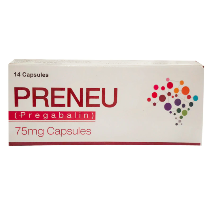 Preneu 75 Mg Capsules 14s