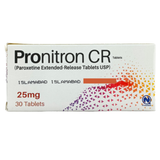 Pronitron Cr 25mg Tablets