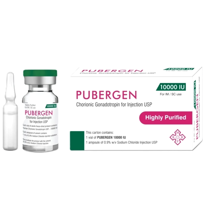 Pubergen 10000iu Im Sc Inj